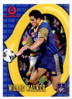 2003 Otago Rugby Football Union Our Team Collector Series #NNO Willie Walker Front
